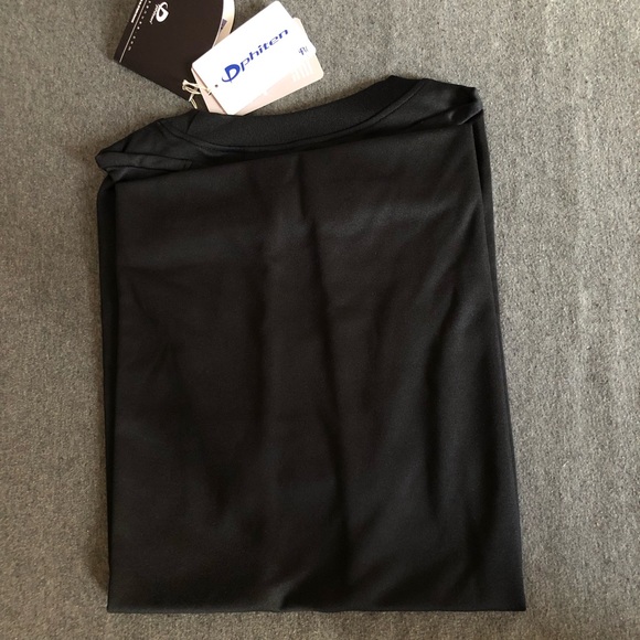 Phiten X30 Aqua Titanium Short Sleeve Shirt (Black) Small - Picture 6 of 14